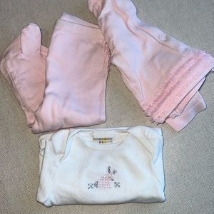 Light Pink Baby Bunny Outfit 🌸🐇